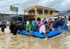 Puluhan Personel Brimob Dikerahkan untuk Penanganan Bencana Banjir di Kerinci