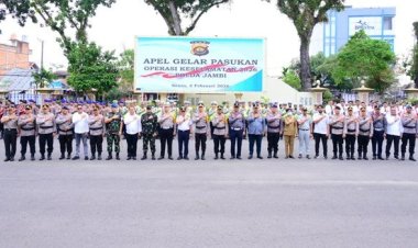Operasi Keselamatan Siginjai Antisipasi Gangguan Lalu Lintas di Jambi